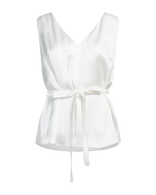 P.A.R.O.S.H. White Top Viscose