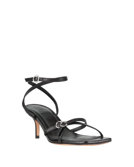 Aeyde White Sandals Leather