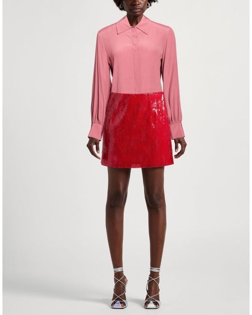 Ottod'Ame Pink Shirt Acetate, Silk