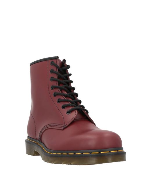 Dr. Martens Purple Ankle Boots for men
