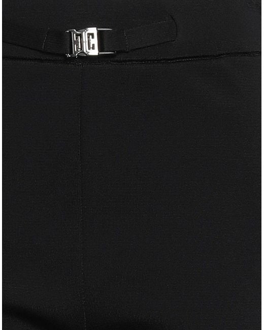 Givenchy Black Shorts & Bermuda Shorts Viscose, Polyamide, Elastane