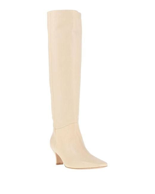 Alysi White Stiefel