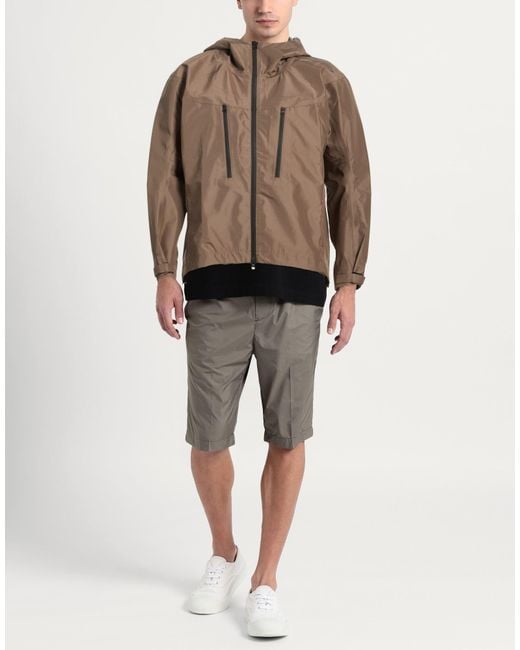 GR10K Brown Taupe Jacket Polyester for men