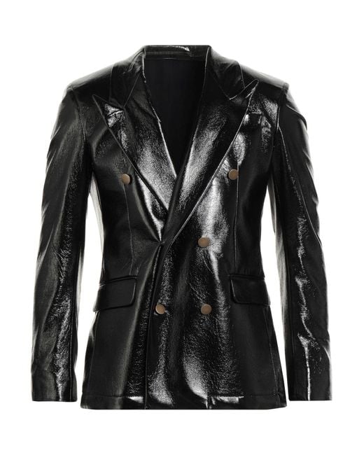 MARSĒM Black Blazer Polyester, Polyurethane for men