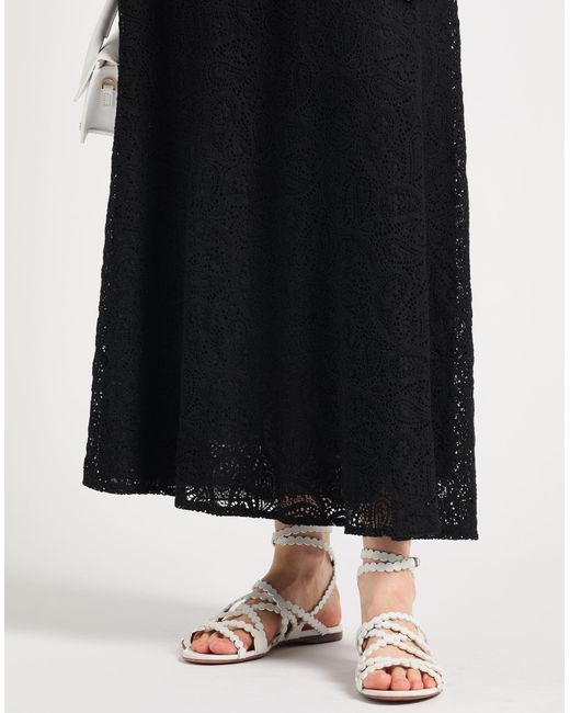 Soallure Black Maxi-Rock