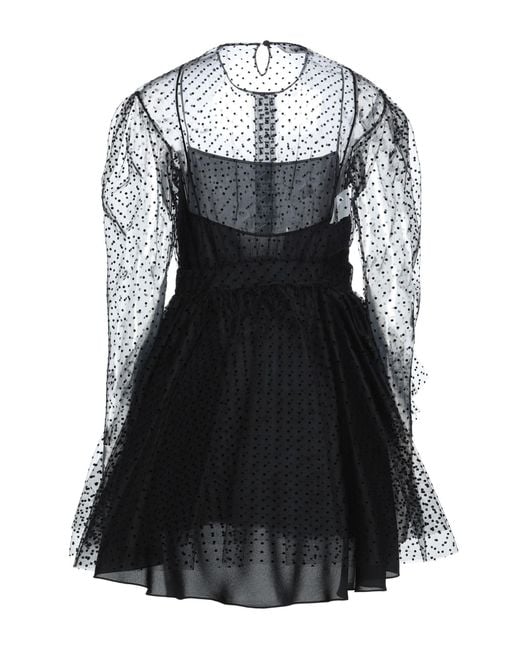 Philosophy Di Lorenzo Serafini Black Short Dress