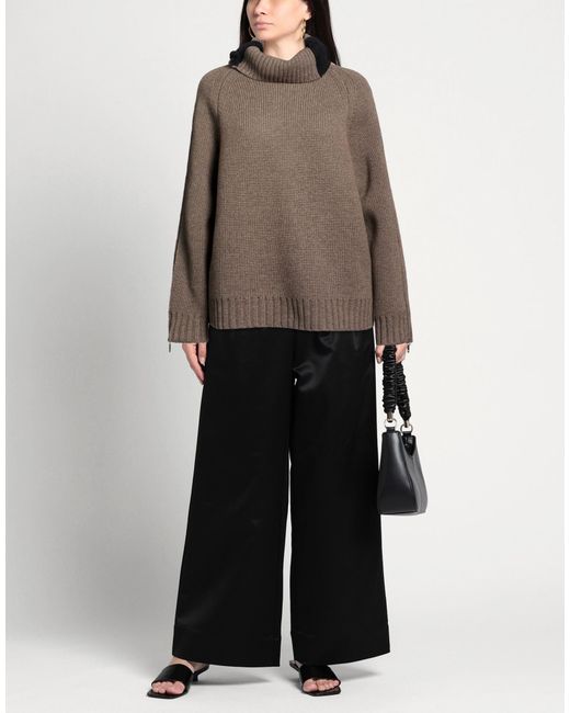 Helmut Lang Brown Turtlenecks