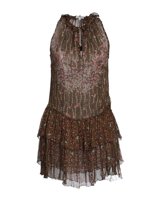 Poupette Brown Mini Dress
