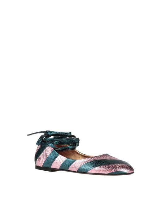 LaDoubleJ Blue Ballet Flats