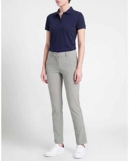 Colmar Gray Pants Polyamide, Wool, Elastane