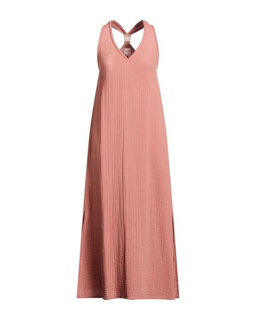 Xirena Pink Antique Rose Maxi Dress Cotton