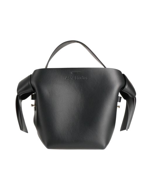 Bolso de mano Acne de color Black