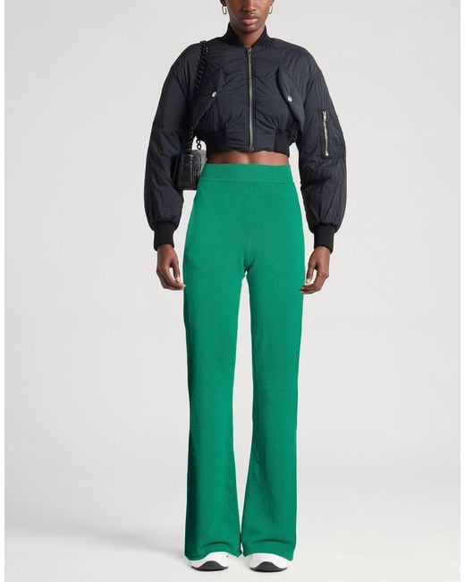 Alberta Ferretti Green Pants