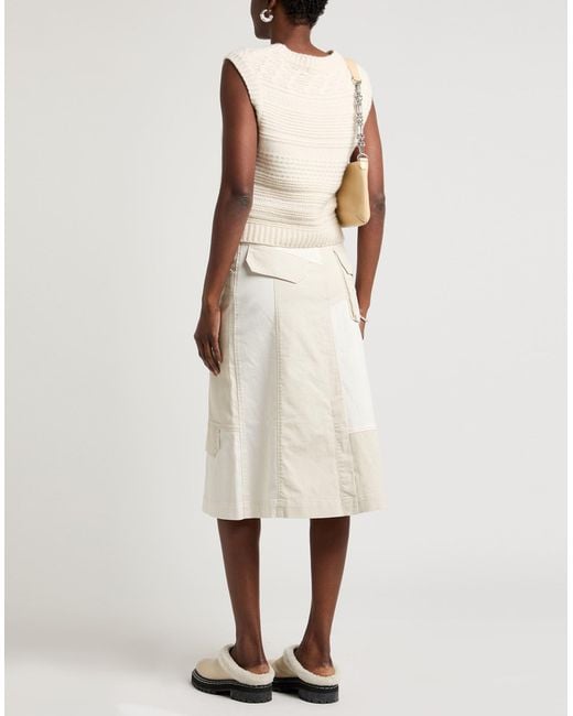Woolrich Natural Midi-Rock