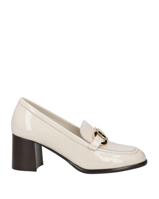 Ferragamo White Loafer