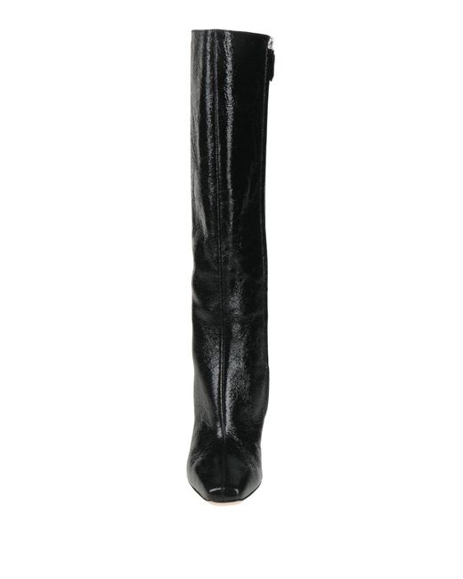 Alberta Ferretti Black Boot Leather