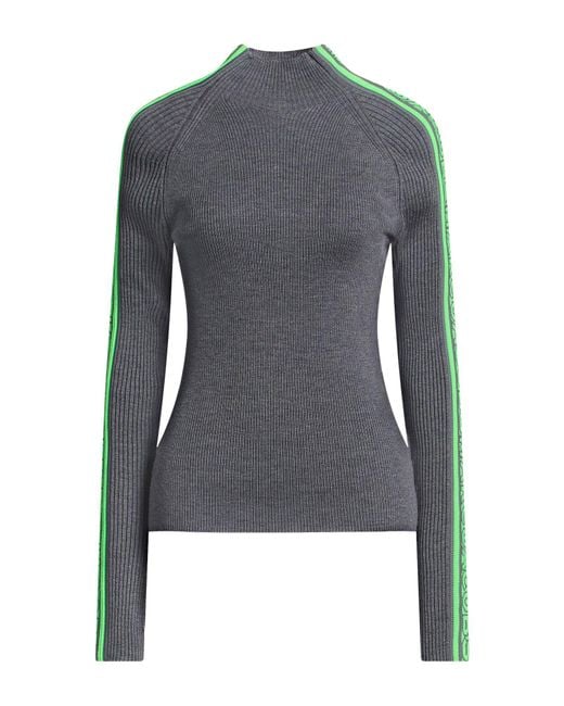 Marc Jacobs Blue Turtleneck Viscose, Wool, Nylon