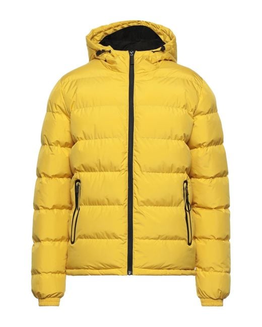 Armata Di Mare Synthetic Down Jacket in Yellow for Men | Lyst