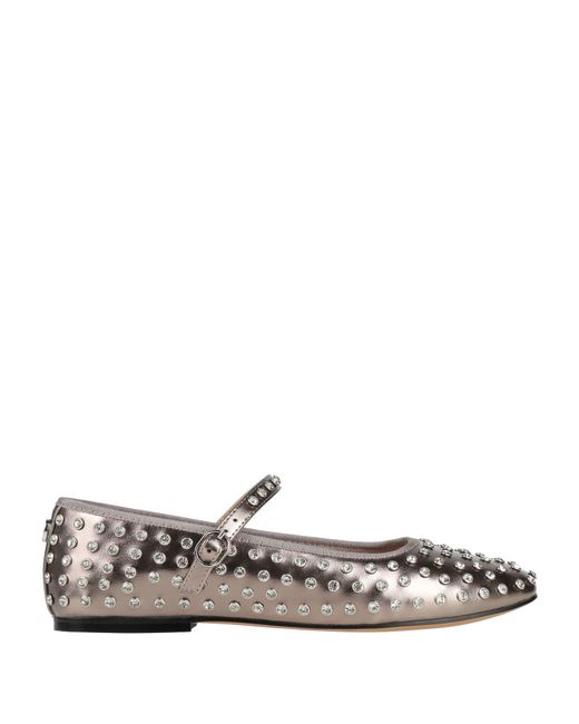 Steve Madden White Ballet Flats