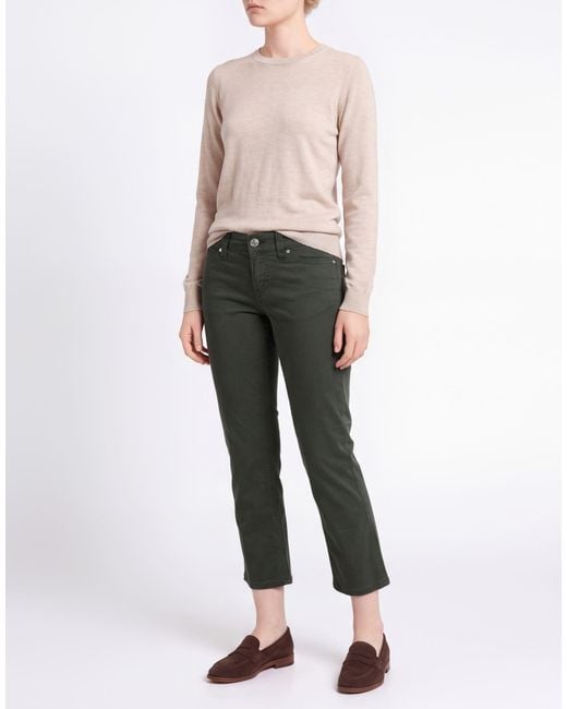 Jacob Cohen Gray Pants Cotton, Elastane