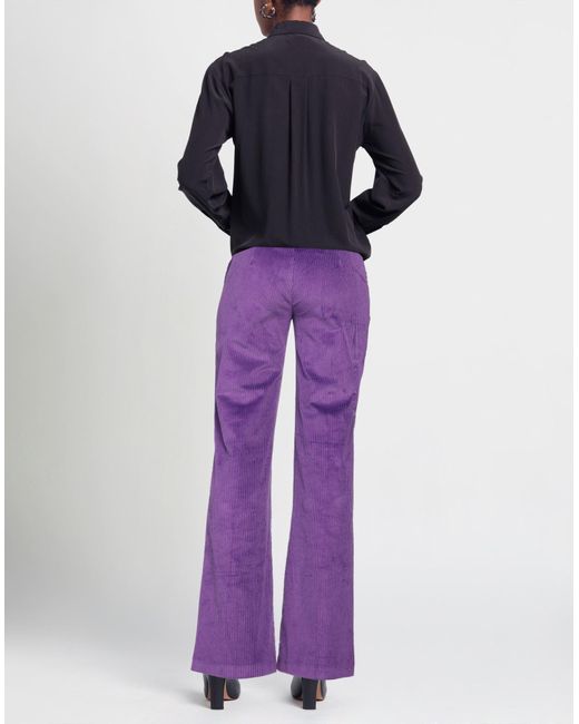 Twin Set Purple Trouser