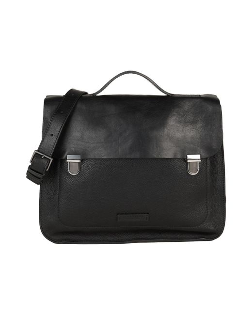 The Bridge Black Handbag Cowhide for men