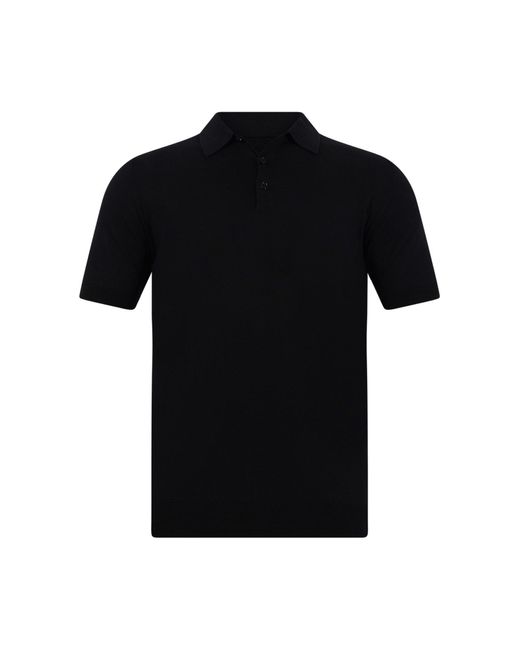 Paolo Pecora Poloshirt in Black für Herren