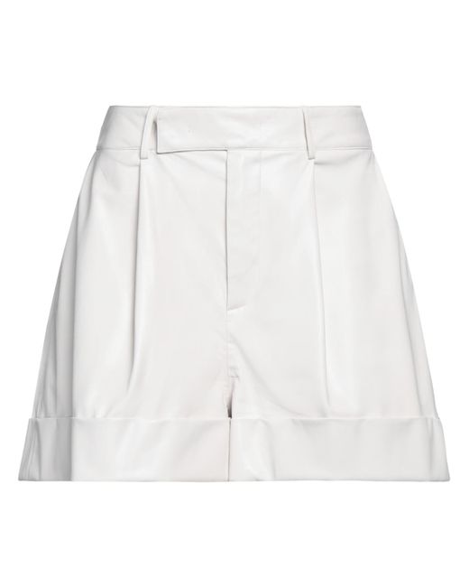 Jijil White Shorts & Bermuda Shorts