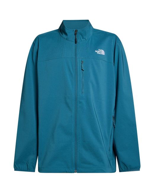 The North Face Blue Deep Jacket Polyester, Elastane for men
