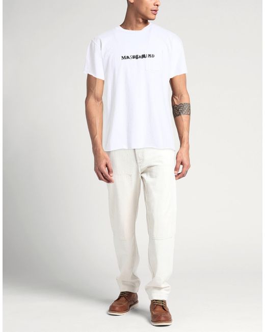 JOHN ELLIOTT x MASTERMIND JAPAN White T-Shirt Cotton for men