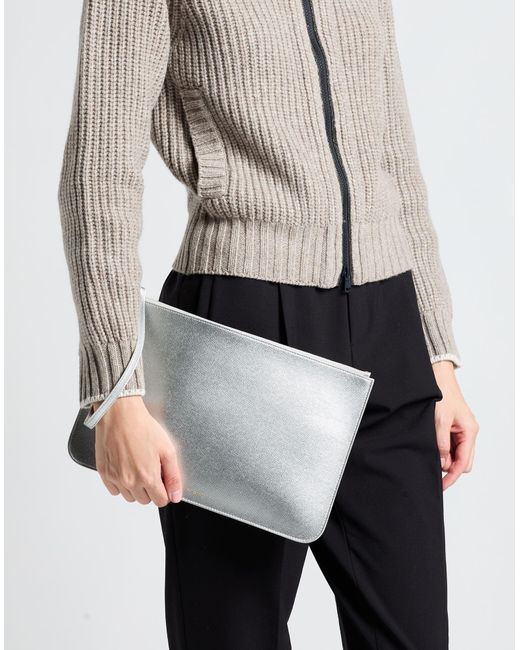 Mansur Gavriel White Handbag Leather