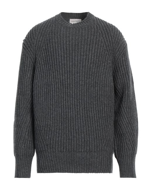 Pullover McQueen de hombre de color Gray