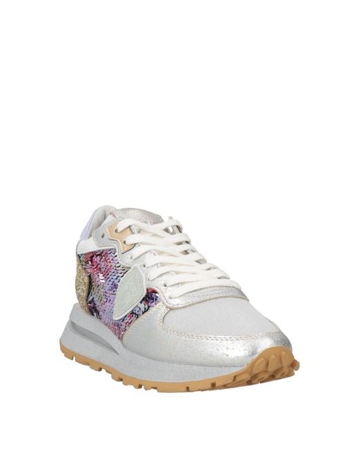 Philippe Model White Sneakers Leather
