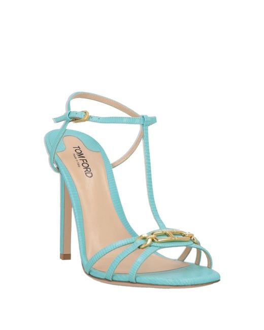 Tom Ford Blue Sandals