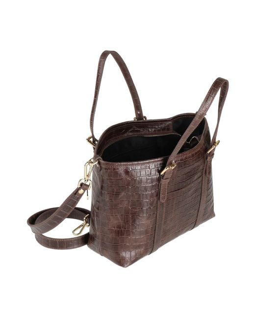 Laura Di Maggio Brown Handbag