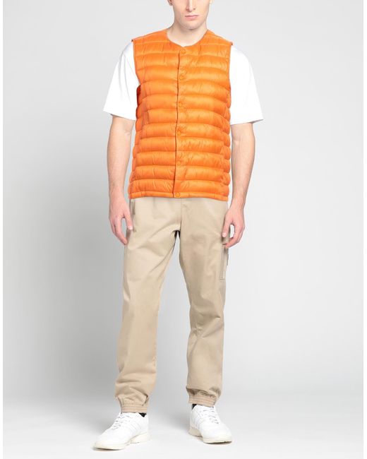 Manuel Ritz Orange Puffer for men