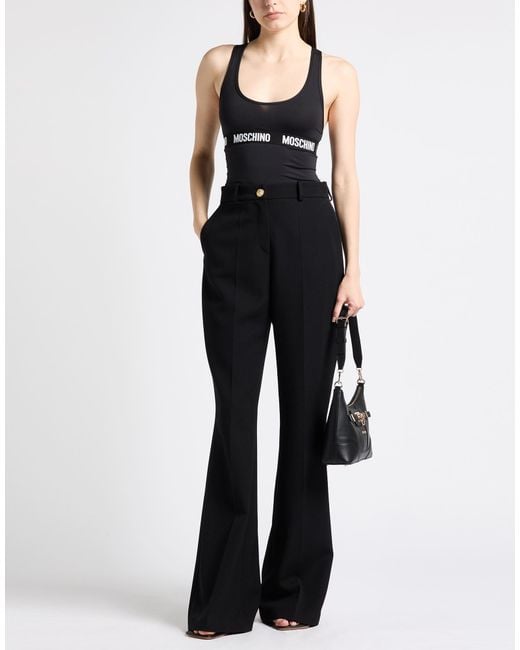 Moschino Black Underwear Bodysuit Polyester, Elastane, Polyamide