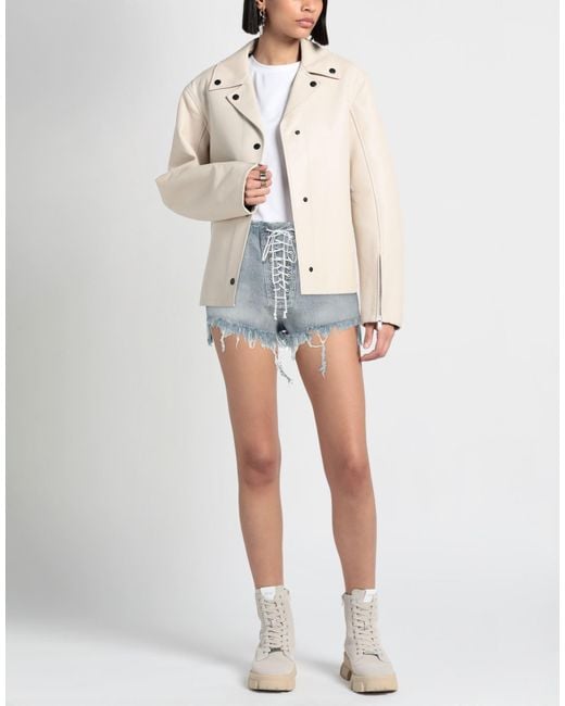 Unravel Project Blue Denim Shorts