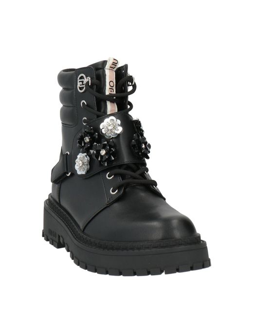 Liu Jo Black Ankle Boots