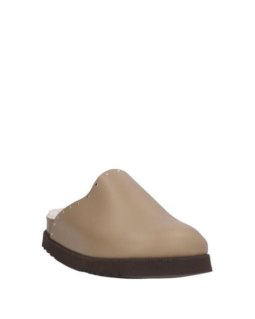 Scholl Brown Mules & Clogs Leather