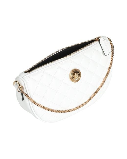 Versace White Cross-Body Bags