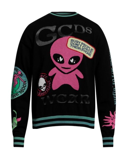 Pullover Gcds de hombre de color Black