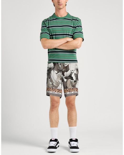 Just Cavalli Gray Shorts & Bermuda Shorts for men