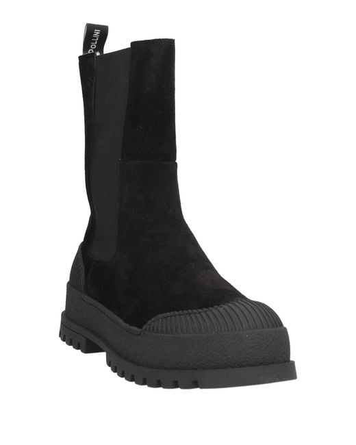 Pollini Black Ankle Boots