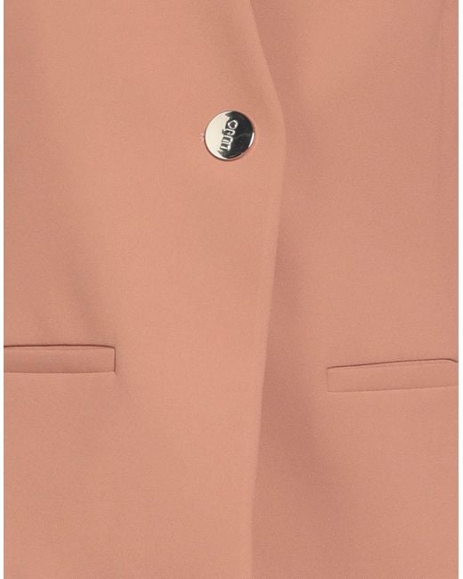 Liu Jo Pink Blazer Polyester, Elastane