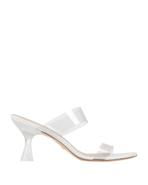 Stuart Weitzman White Sandals