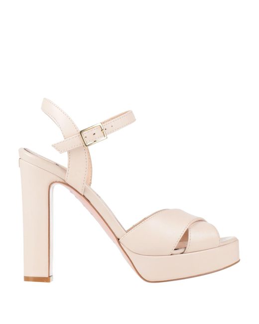 Liu Jo Natural Sandals Soft Leather