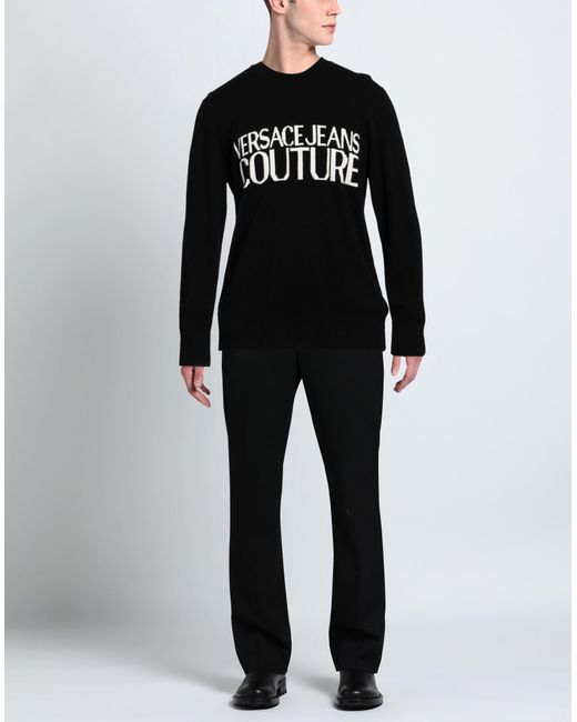Pullover Versace Jeans Couture pour homme en coloris Black