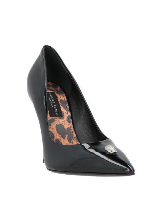 Philipp Plein Black Pumps Leather