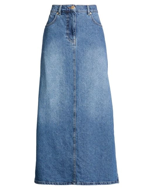 Farm Rio Blue Denim Skirt